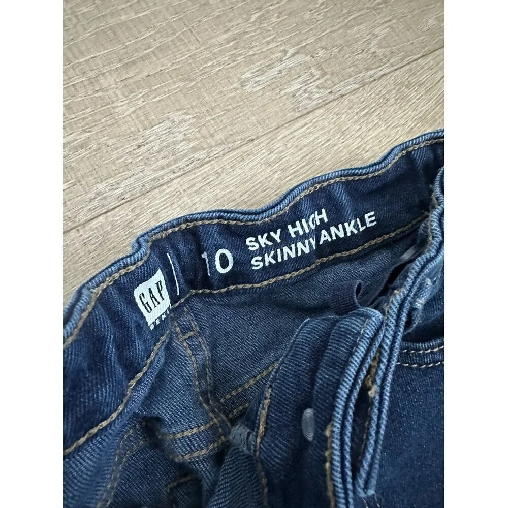 Gap Sky High Skinny Ankle Jeans